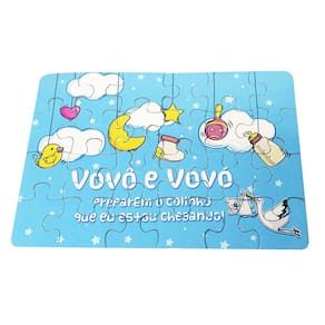 Quebra-cabeça Vovos Preparem o Colinho Que Eu Estou Chegando
