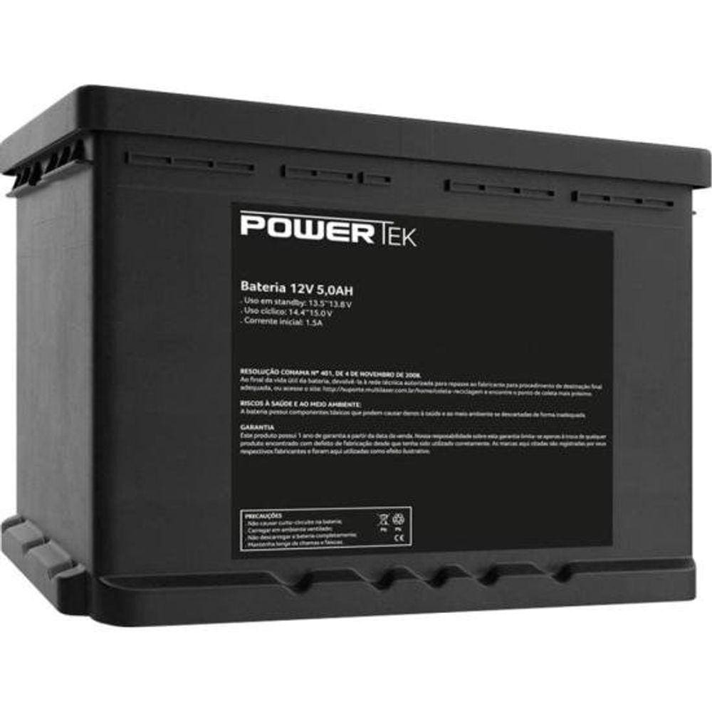 Bateria Selada 12V 5Ah EN010 POWERTEK