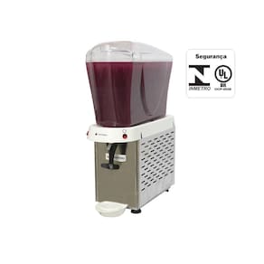 Refresqueira Inox 1 Cuba 16 Litros para Suco RV116 Venâncio