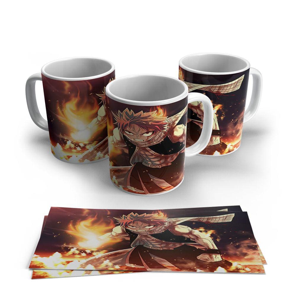 Caneca de Porcelana Fairy Tail modelo 34