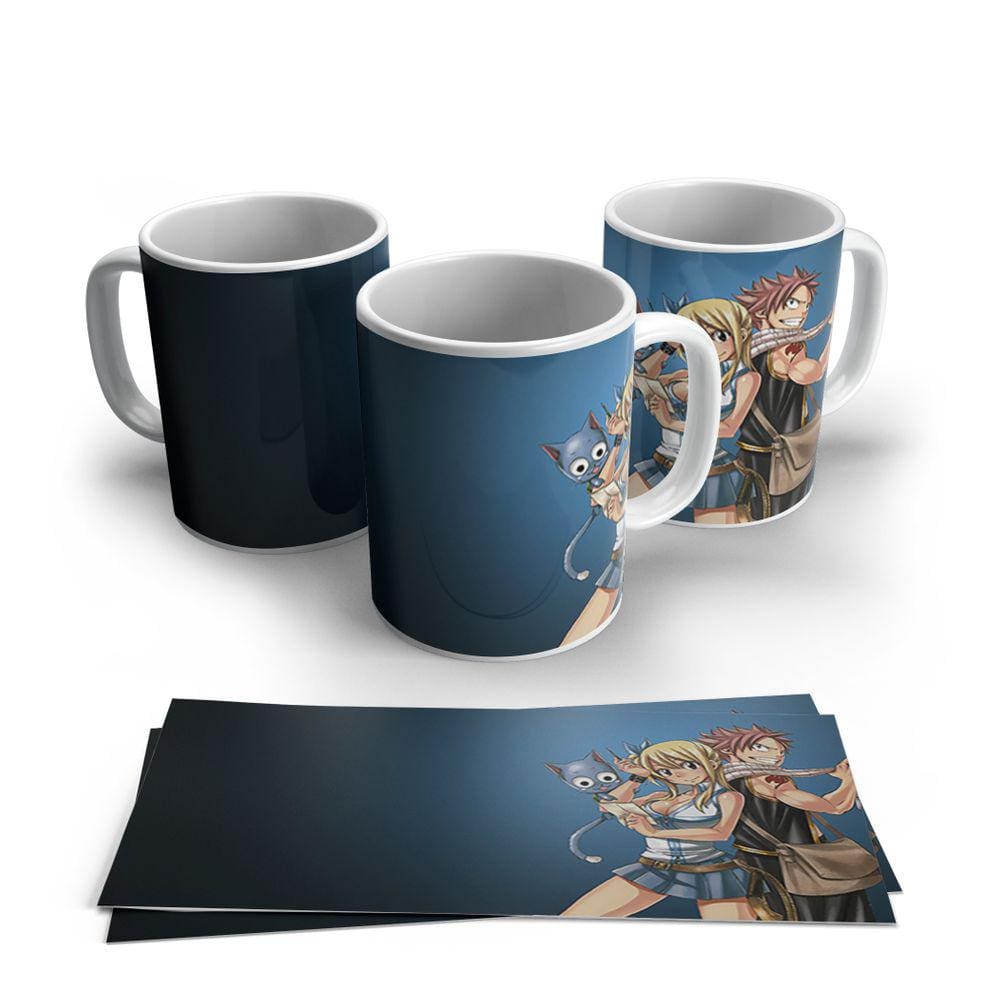 Caneca de Porcelana Fairy Tail modelo 21