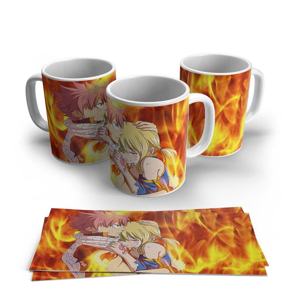 Caneca de Porcelana Fairy Tail modelo 27