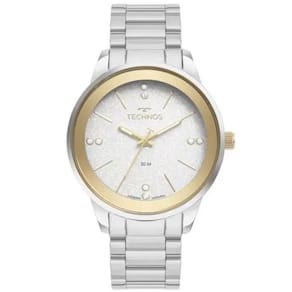 Relógio Technos Feminino Brilho Prata - 2036MRG/1K