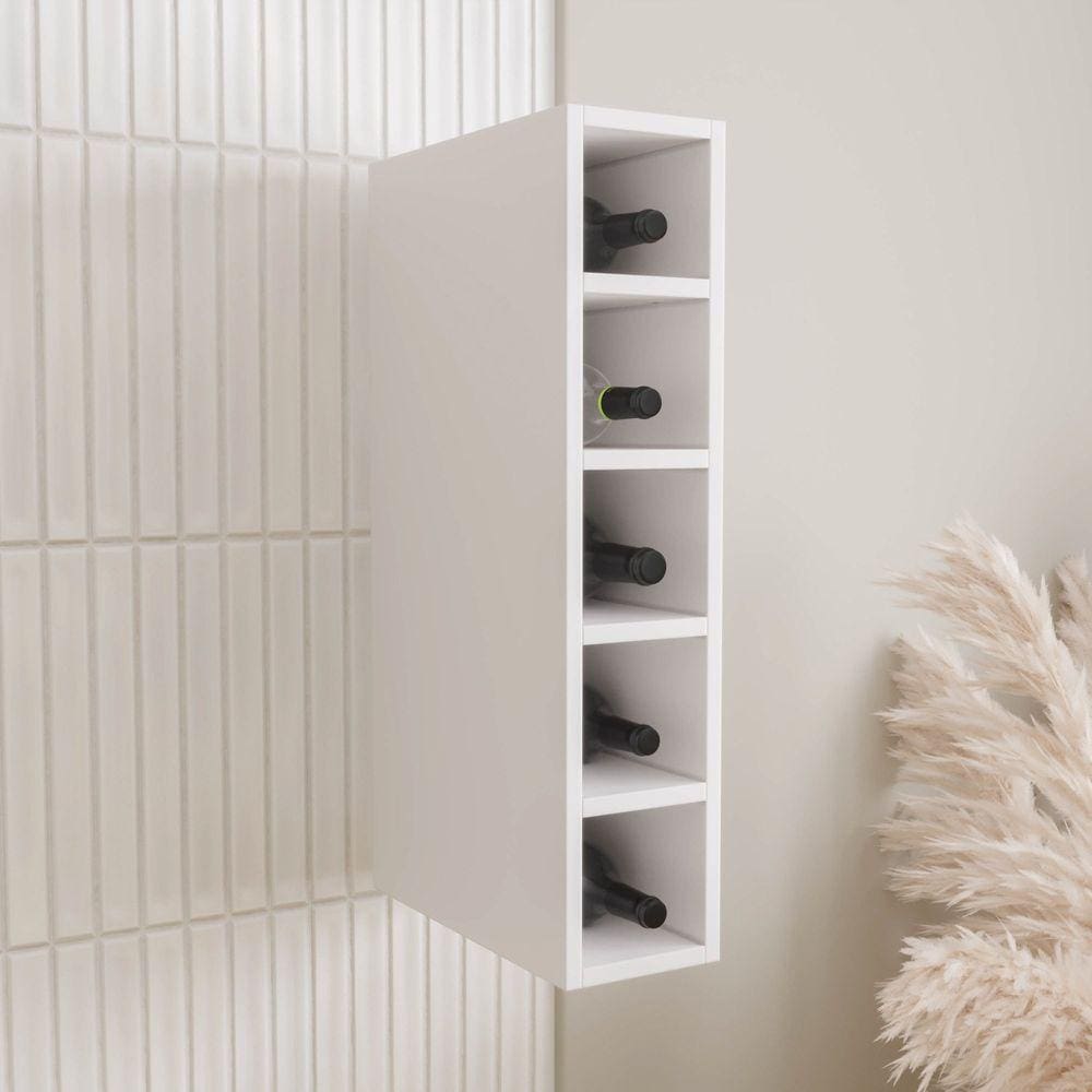 Nicho para Adega 15cm Ipanema Cabecasa Madeiramadeira Branco
