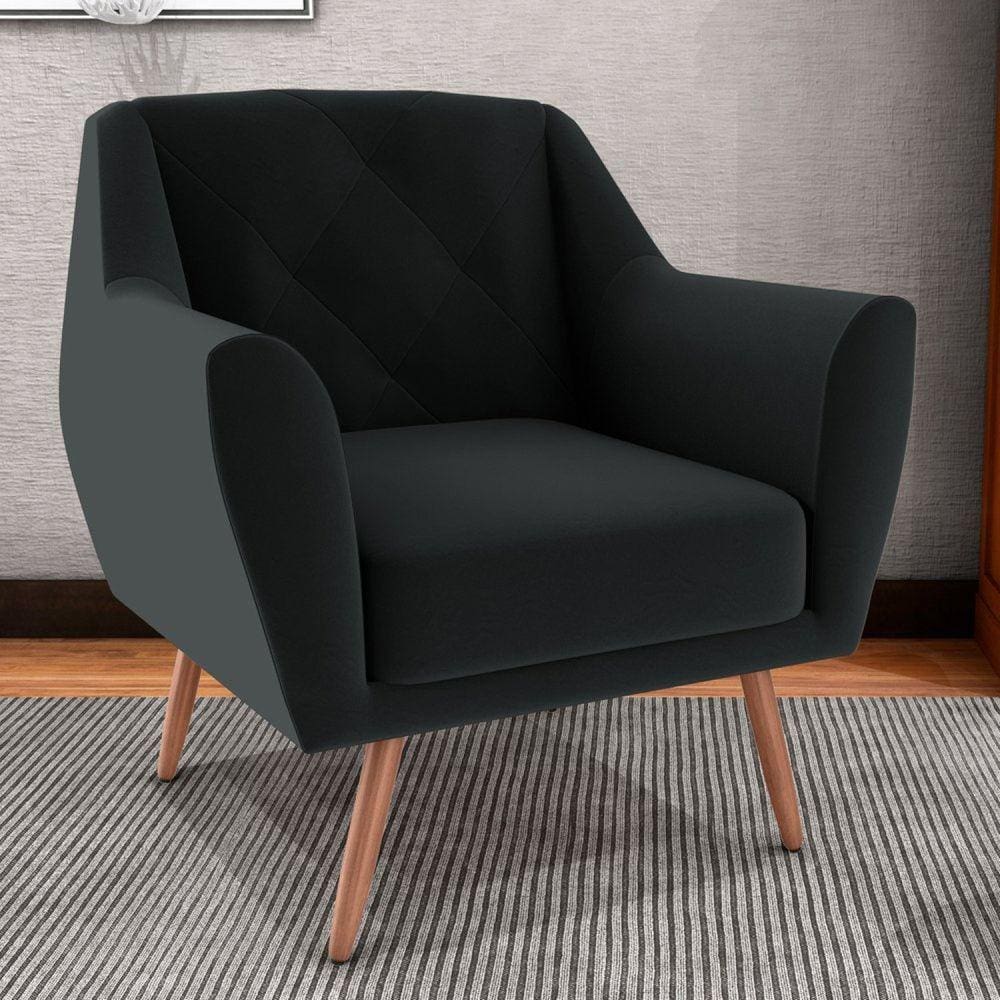 Poltrona Veneza Preto