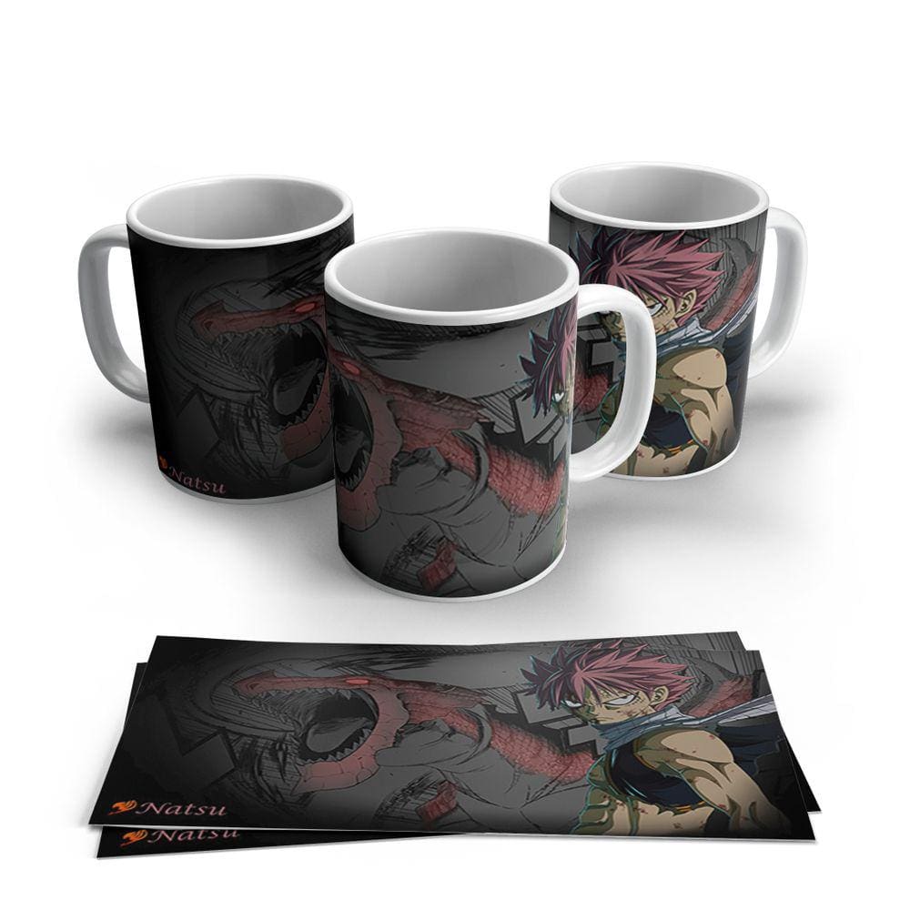 Caneca de Porcelana Fairy Tail modelo 04