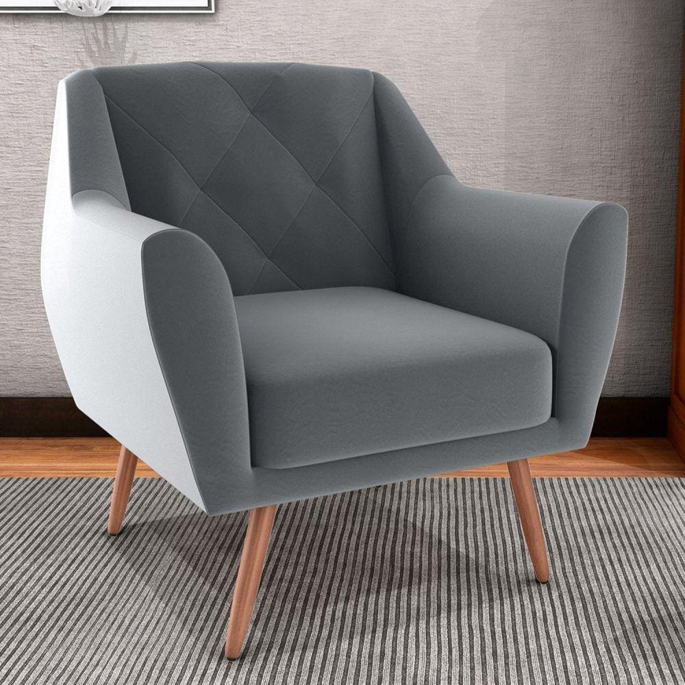 Poltrona Veneza Cinza