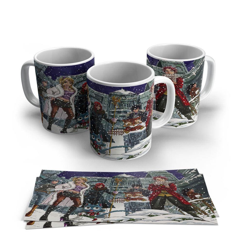 Caneca de Porcelana Fairy Tail modelo 32
