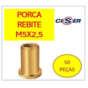 Rebite Rosca Interna Porca 3,0 H13 M5 - Easy Clinch