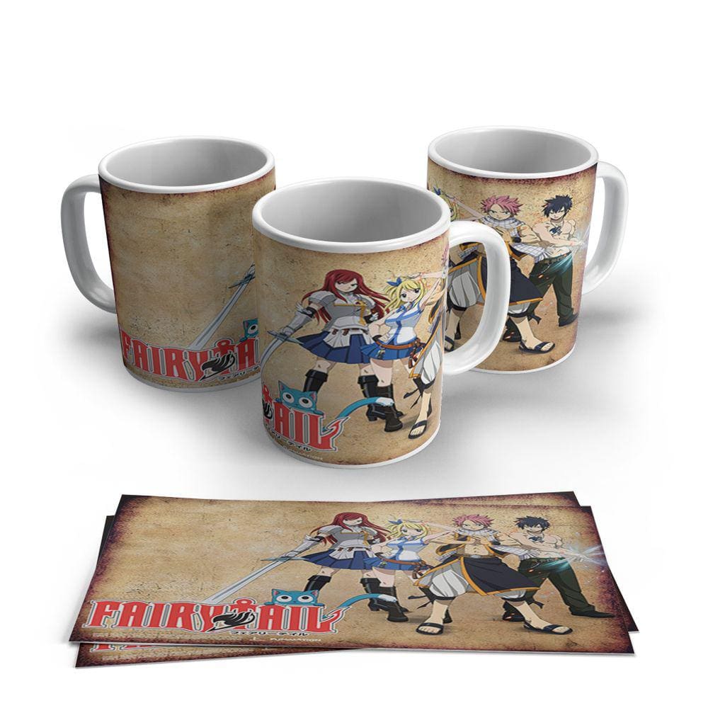 Caneca de Porcelana Fairy Tail modelo 33