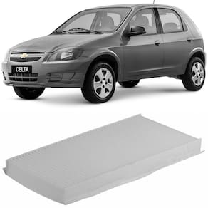 Filtro Cabine Ar Condicionado Celta Corsa 94-2016 Metal Leve