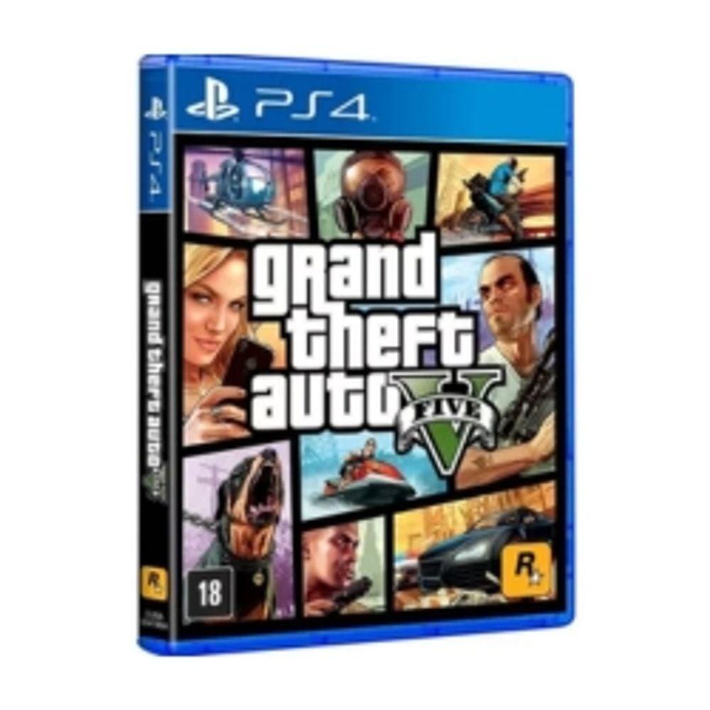 GTA V Premium Edition (Grand Auto Theft V) - PS4 (Mídia Física