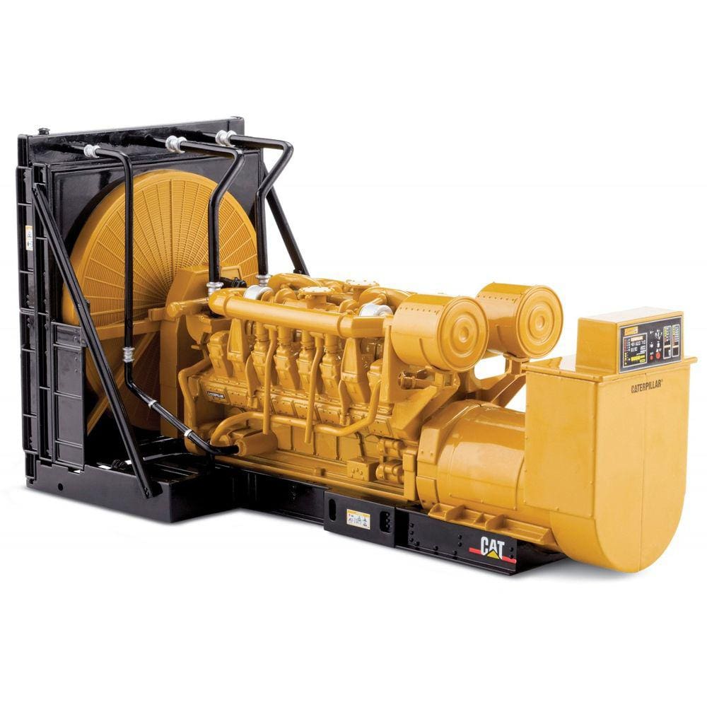 Miniatura Cat Conjunto De Gerador A Diesel 1/25