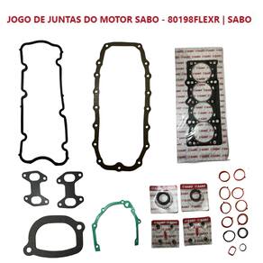 Jogo Completo Junta Motor Fiat Punto ELX Fire 1.4 L 8V  2007 A 2010 Sabó