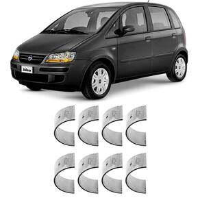 Bronzina Casquilho Biela STD Doblo Idea Palio Stilo 1.8 2003 a 2012 Metal Leve SBB271