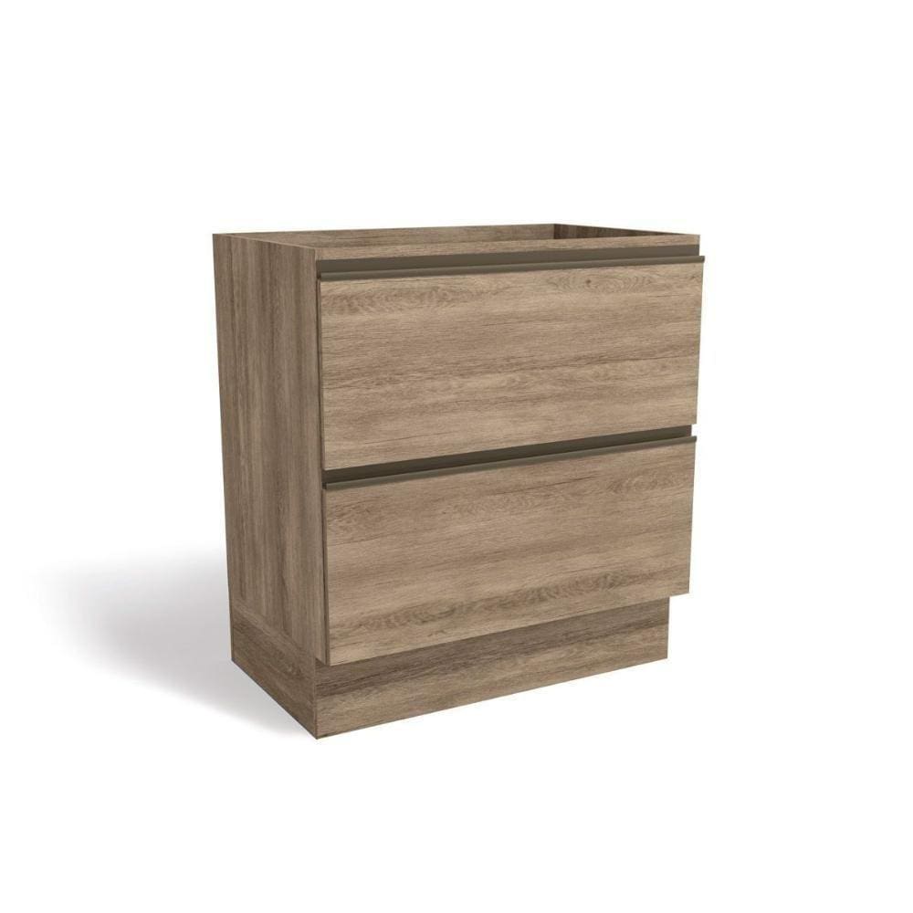 Balcão De Cozinha Modulado Maxxi G755 2 Gavetas S/ Tampo Nogal - Kappesberg