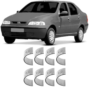 Bronzina Casquilho Biela STD Fiat Palio Siena Uno 84 a 2004 Metal Leve SBB407