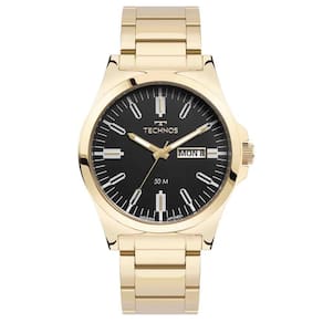Relógio Technos Masculino Steel Dourado 2305BB/1P