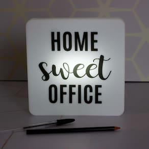 Luminária Slim Box Home Office