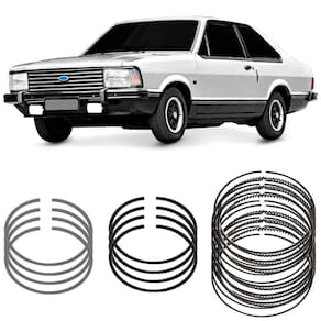 Jogo Anel Segmento STD Ford Corcel 1.6 79 a 85 Metal Leve