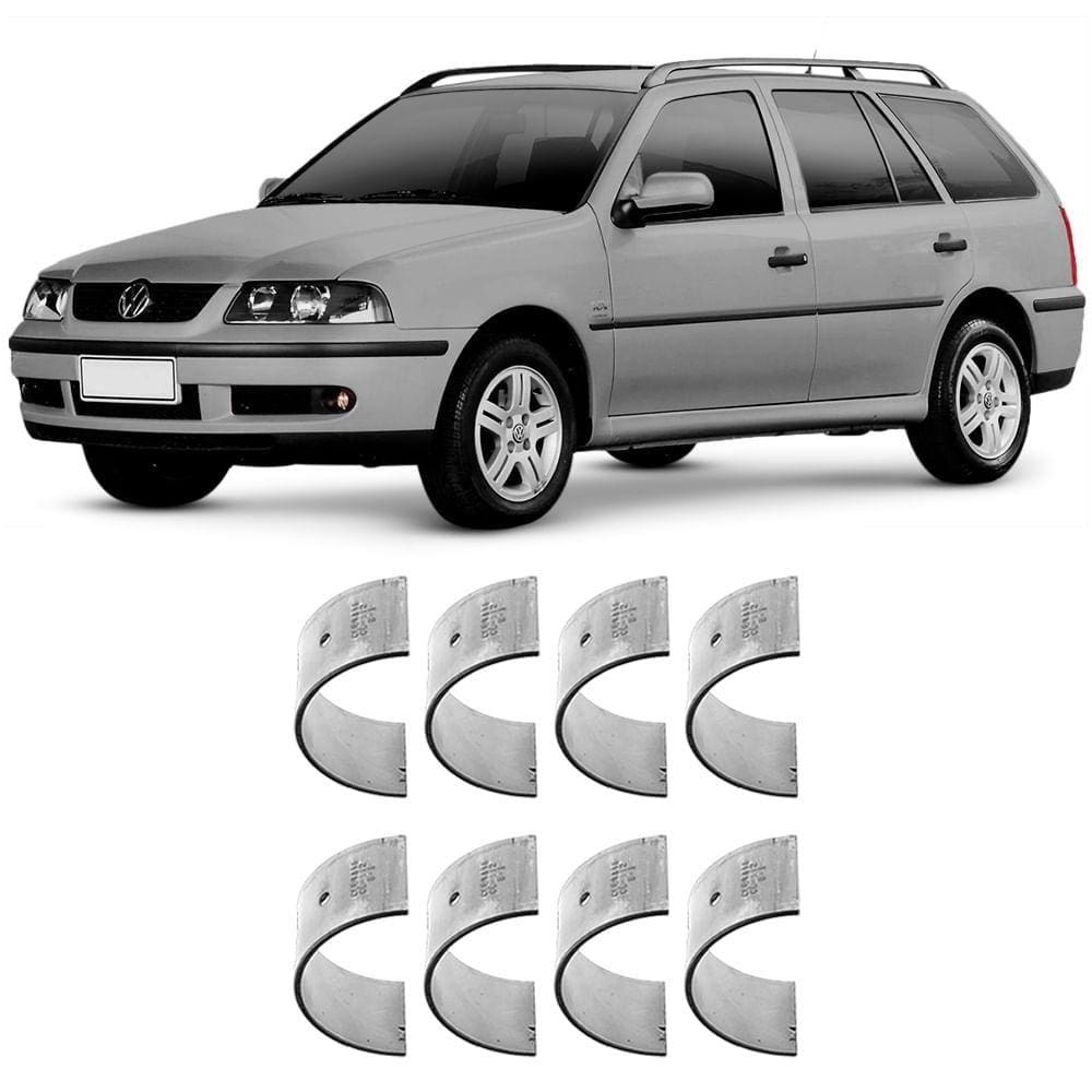 Bronzina Casquilho Biela 0.50 Parati 1.0 16v 2000 a 2004 Metal Leve