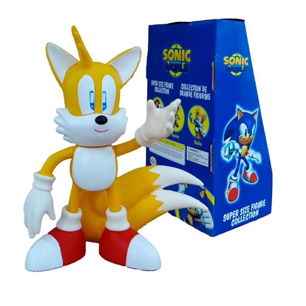 Boneco Sonic Grande Personagem Jogo De Videogame - Brinquedos