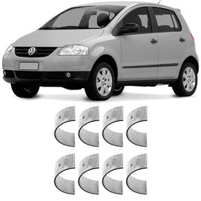 Bronzina Casquilho Biela STD Volkswagen Fox 1.0 8V 2004 a 2009 Metal Leve