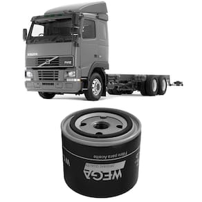 Filtro Óleo Volvo FH 12 380 FH 12 420 98 a 2006 Wega WO771