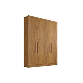 Guarda Roupa Casal 4 Portas E 3 Gavetas Moderni Plus Cumaru - Novo Horizonte
