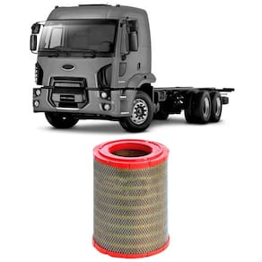 Filtro Ar Ford Cargo 2429 Cummins Isbe 2012 A 2017 Metal Leve