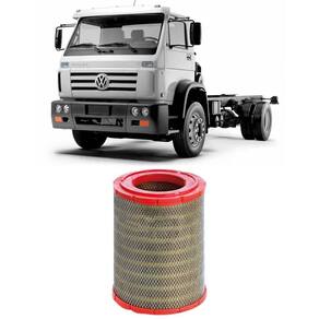 Filtro Ar Volkswagen 17230 Man 2014 A 2018 Metal Leve