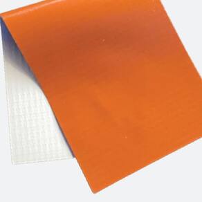Lona PVC - FT Laranja Boreal (cod.736) - 1,40m x 1m - N&D Plus