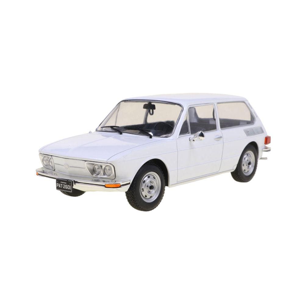 Miniatura 1976 Volkswagen Brasilia California Classics 1/24 (Branca) - California Toys