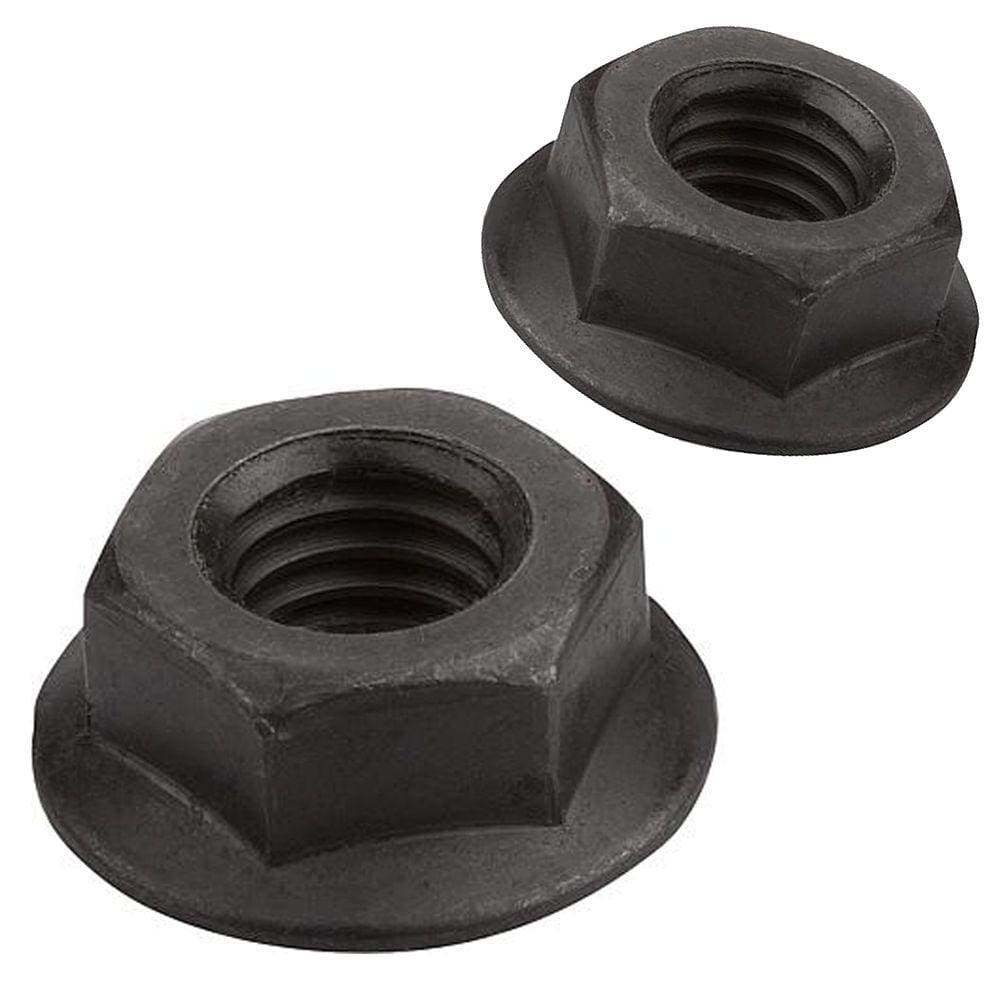 Porca Sextavada M6 Flangeada Din 6331 Polida - 100Un