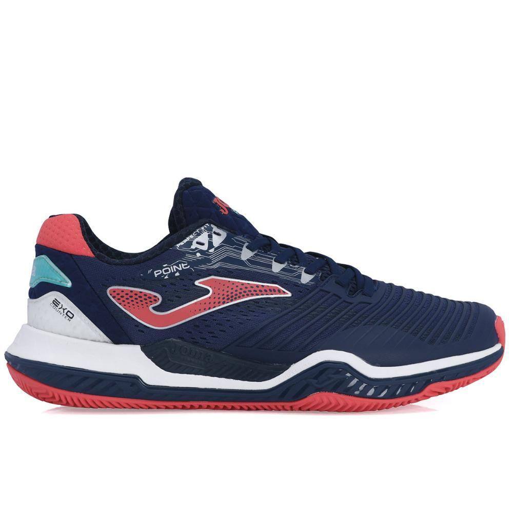 Tênis Joma Point Clay - Saibro - Marinho Rosa e Branco - 42