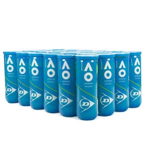 Bola de Tênis Dunlop Australian Open - Caixa com 24 tubos