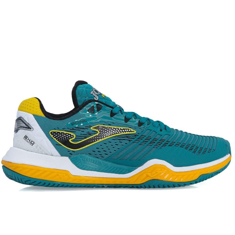 Tênis Joma Point Clay - Saibro - Verde Amarelo e Branco