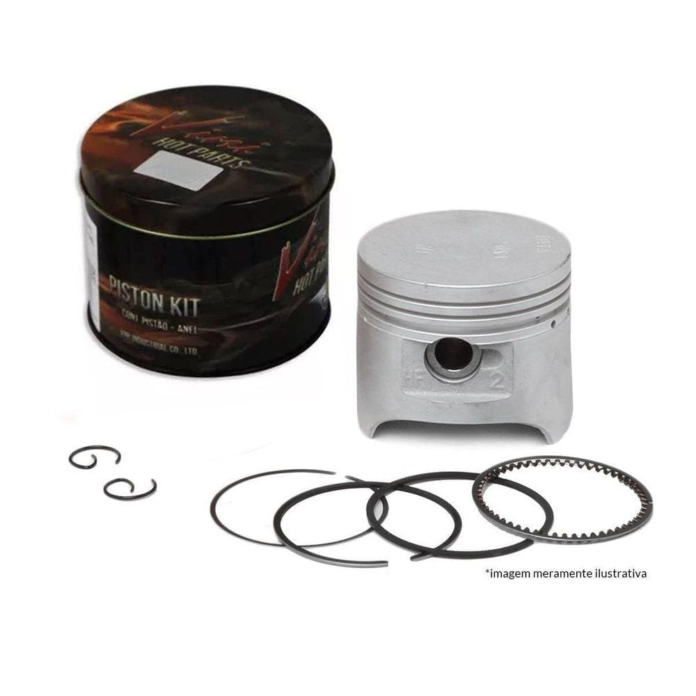 Pistao Titan Fan 125 2002 - 2008 3,00 Vinni