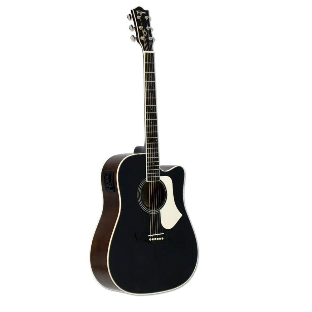 Violão Folk Elétrico Tagima Andes Aço Preto Fosco BKS