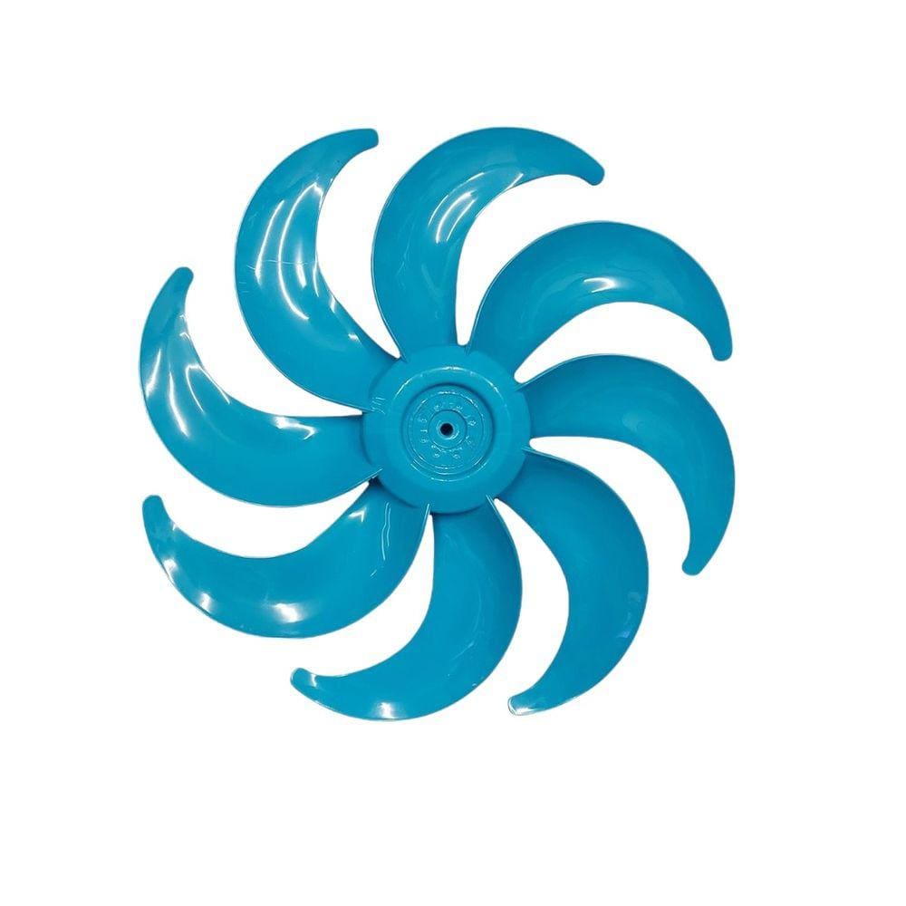 Hélice 8 Pás Para Ventilador Mondial 40cm V-40 Azul