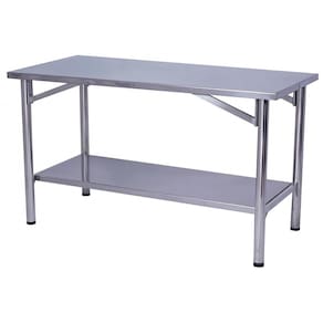 Mesa de Manipulação Benfati Inox 430 180X70CM Paneleiro Liso TB 2" 410CL