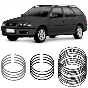 Jogo Anel Segmento 0.50 Parati 1.0 2002 A 2003 Metal Leve