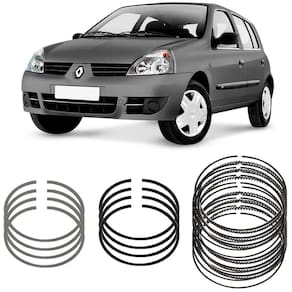 Jogo Anel Segmento Std Renault Clio 1.6 99 A 2009 Metal Leve