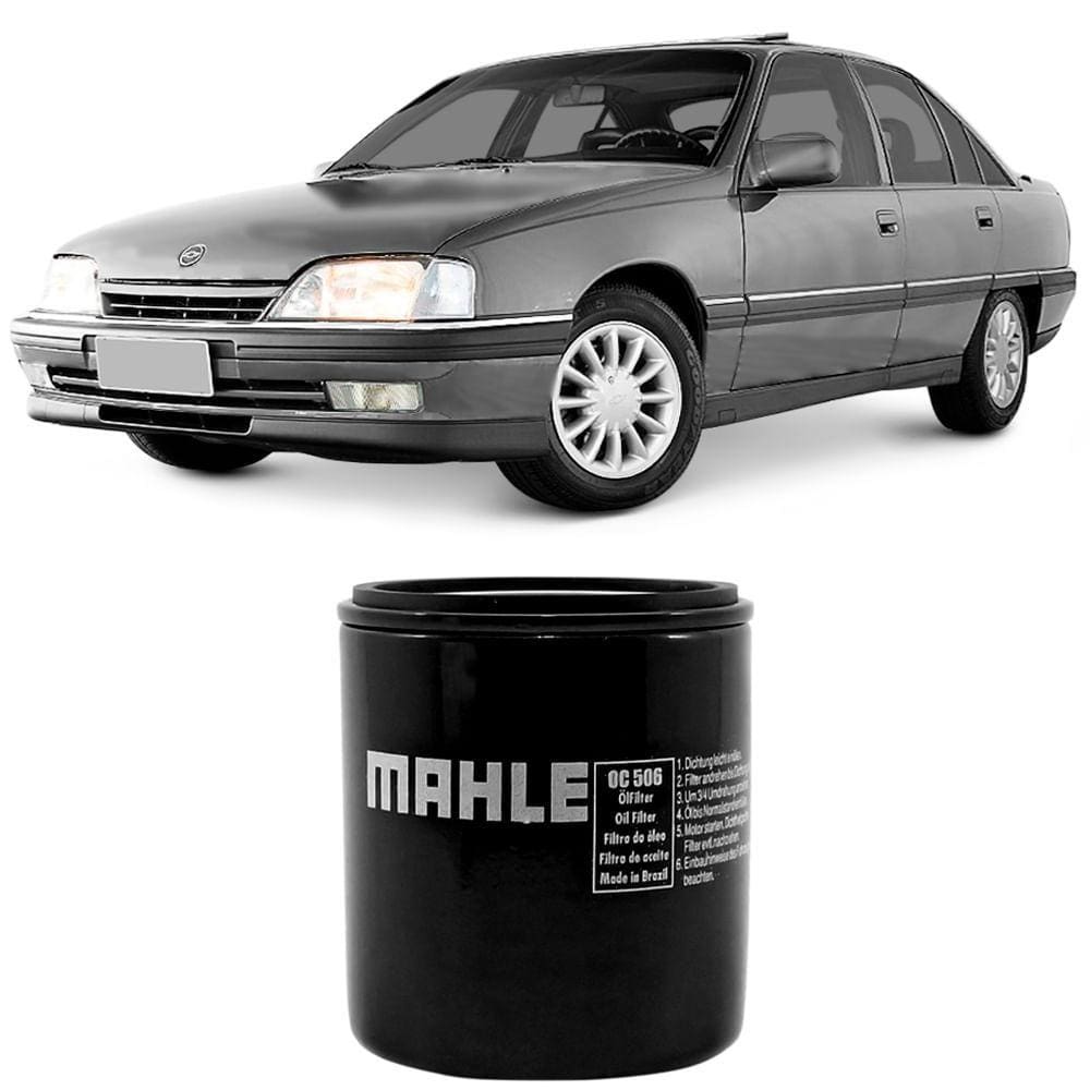 Filtro Óleo Chevrolet Ômega 3.0 92 A 98 Metal Leve Oc506