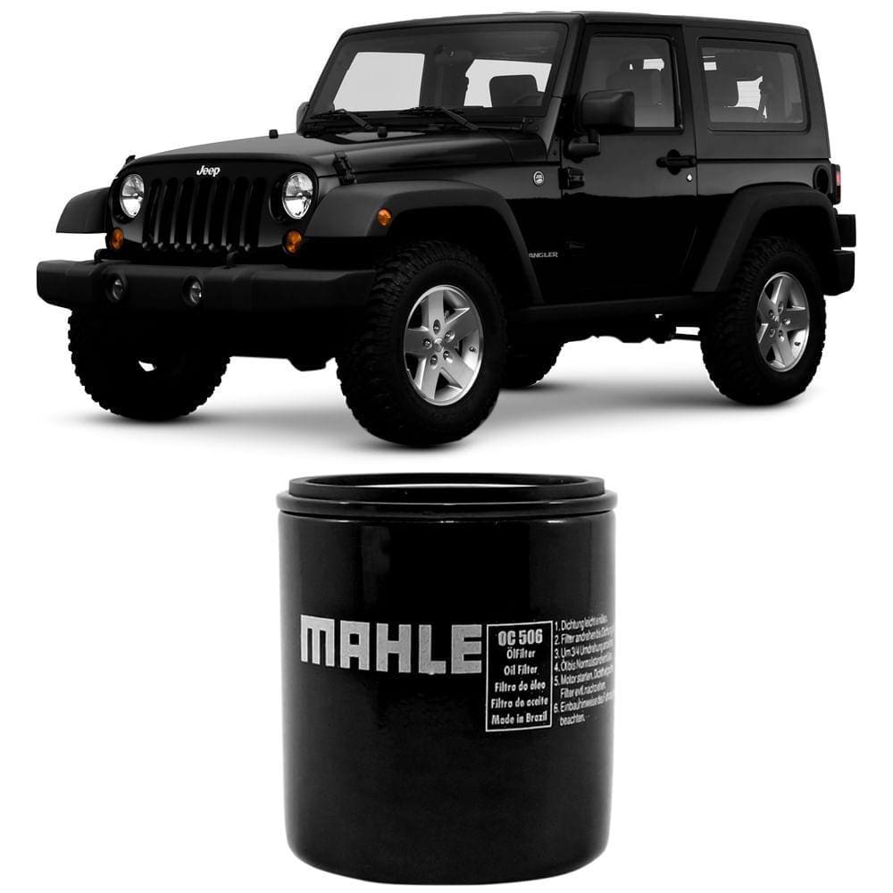 Filtro Óleo Jeep Wrangler 3.8 Sport 2007 A 2011 Metal Leve