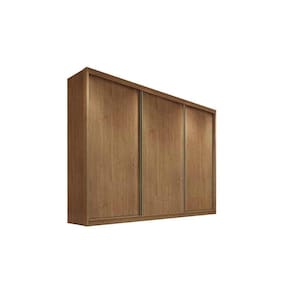 Guarda Roupas 3 Portas De Correr E 8 Gavetas Toulon Plus Cumaru - Novo Horizonte