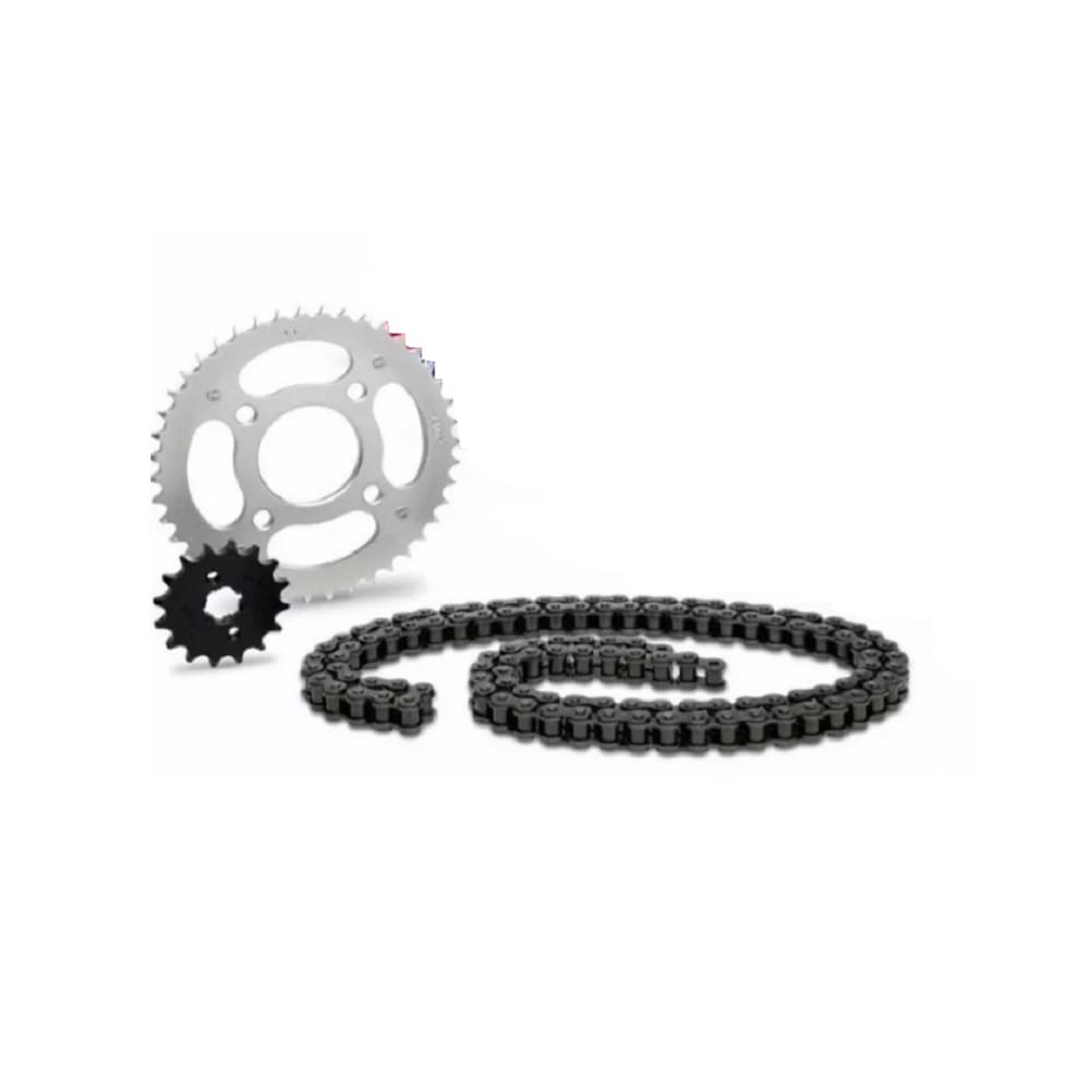 Honda Cg125titan Kit Corrente Coroa Pinhão Relação Novo