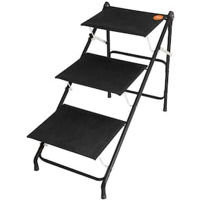 Escada Big para Cães Até 40kg Preta - Tubline Pet
