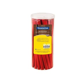 Pote Plastico De Jogo De Lapis Para Pedreiro 175 Mm Com 40 Lapis Tramontina