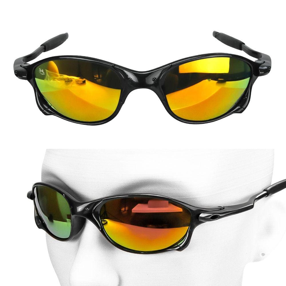 Oculos de Sol Oakley Juliet Xmetal Vermelha Double X Mandrake